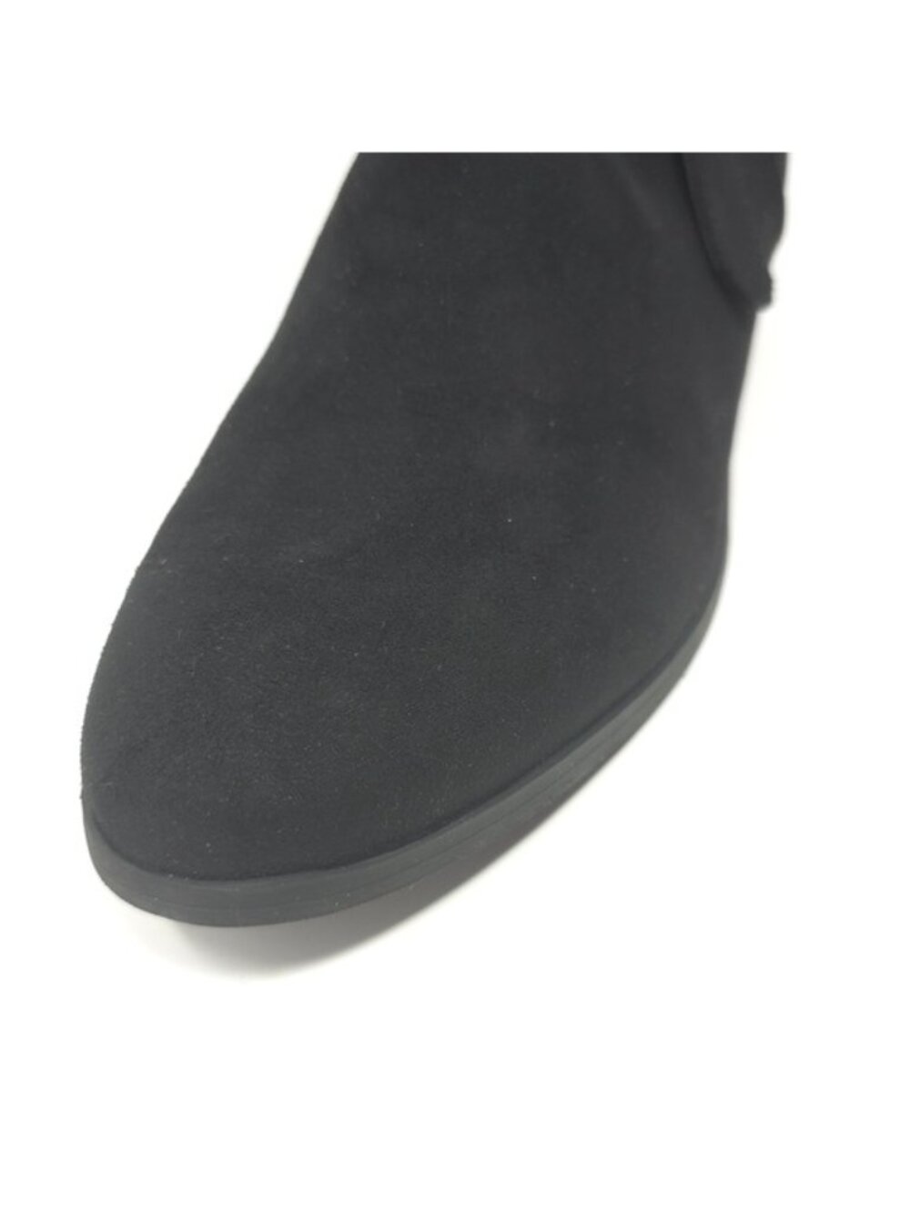 Style & Co Boots Omahaf Black Faux Suede Knee High Size 6M - Picture 7 of 13